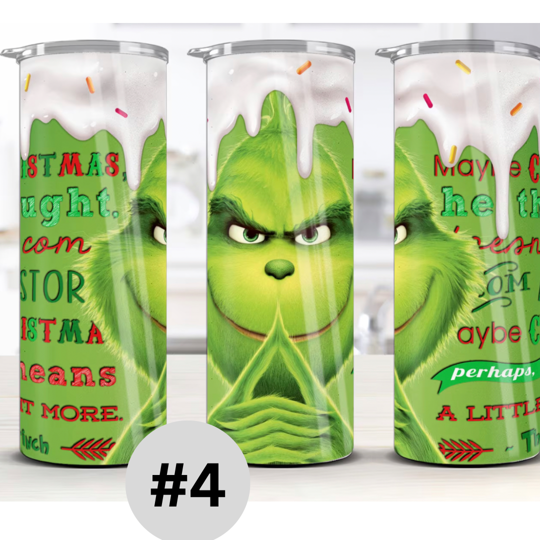 Grinch Tumbler