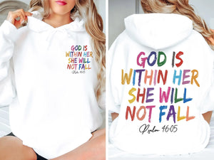 God is within her